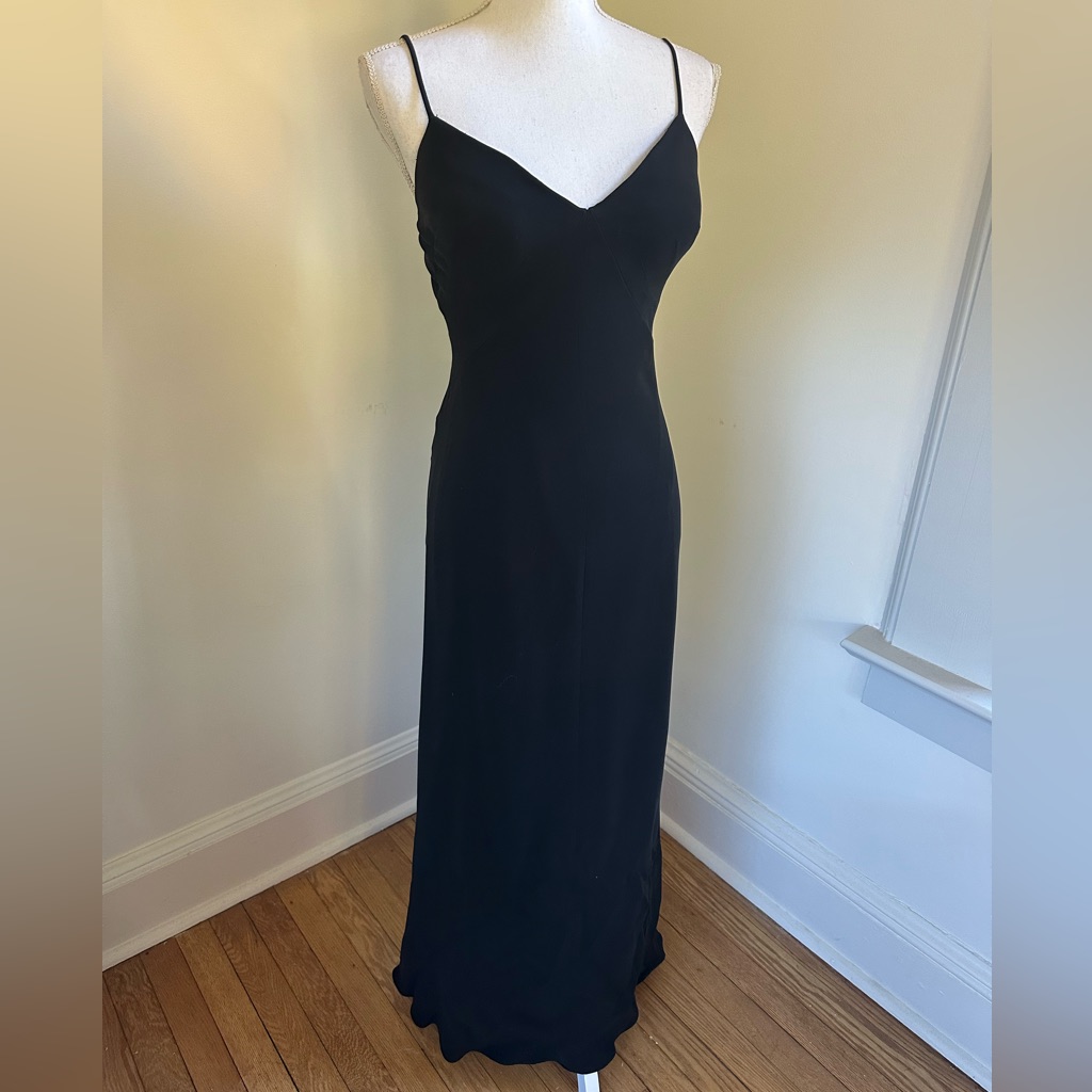Armani Collezioni Black Long Dress Size 6